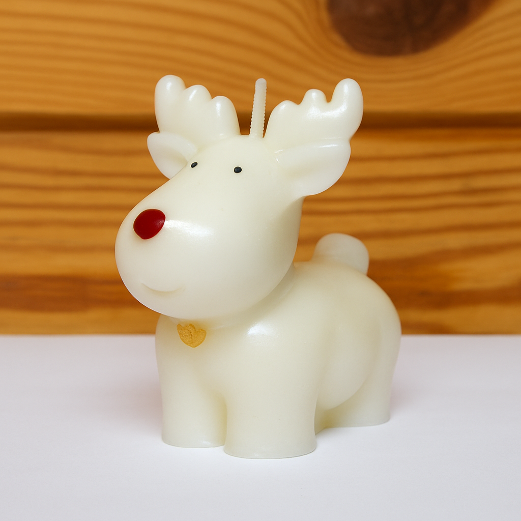 Reindeer Candle