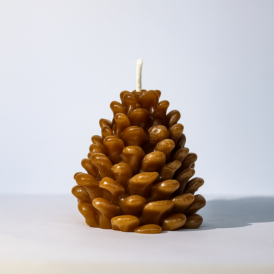 Winter Pinecone Candle